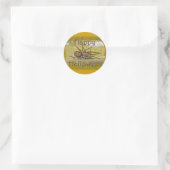 Spider Halloween Holiday Coordinated Items Runder Aufkleber (Tasche)