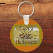 Spider Halloween Holiday Coordinated Items Schlüsselanhänger (Vorderseite)