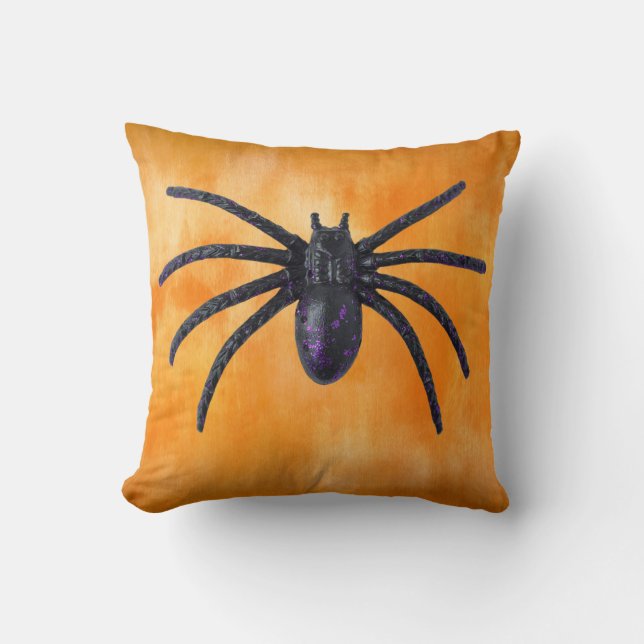 Spider Halloween Kissen (Vorderseite)