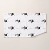 Spider Halloween Spooky Pattern Badetuch Set (Handtuch)