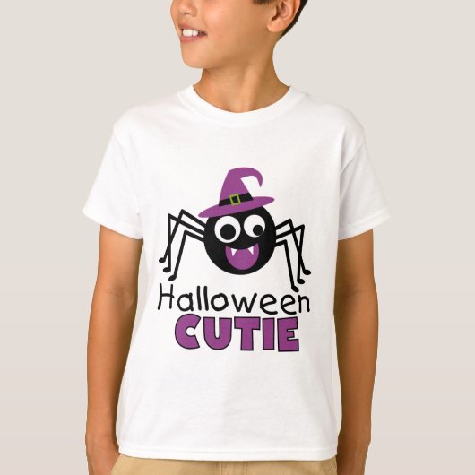 Spider Halloween Süsse T-Shirt (Vorderseite)