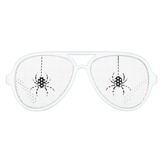 Spider Hanging - Sonnenbrille Party Shades (Vorderseite)
