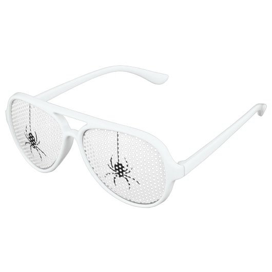 Spider Hanging - Sonnenbrille Party Shades (Schrägansicht)