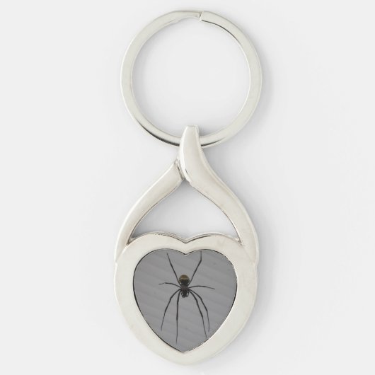 Spider Heart Keychain Schlüsselanhänger (Vorderseite)