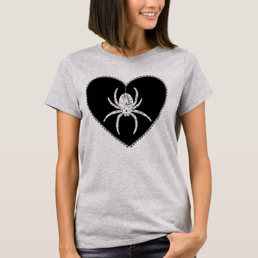 Spider Heart T - Shirt (Vorderseite)