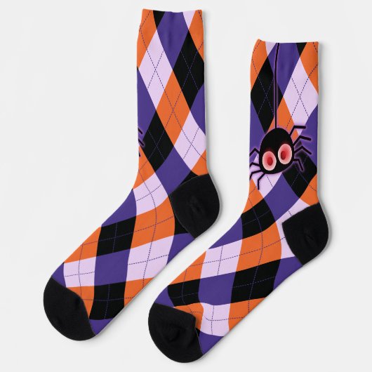 Spider Hex Socken (Linkes Detail)