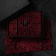 Spider Hexe | Dark Red Fantasy Spiderweb Geblüht