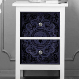 Spider Hexe | Dusty Lila Spiderweb Geblüht Seidenpapier