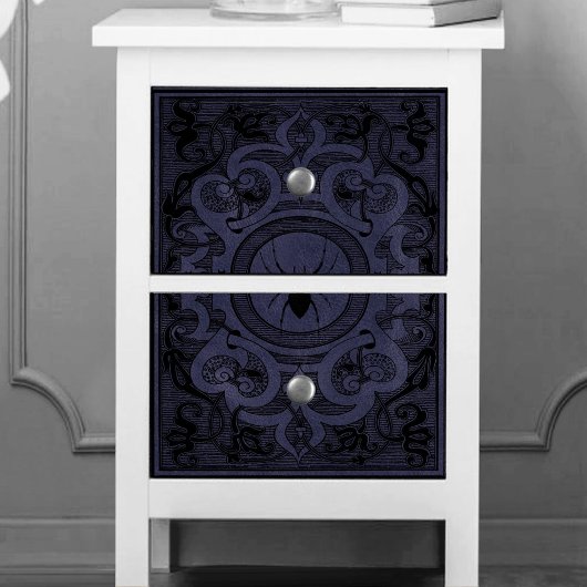 Spider Hexe | Dusty Lila Spiderweb Geblüht Seidenpapier