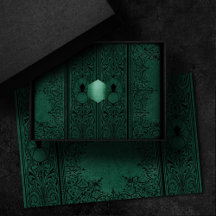 Spider Hexe | Emerald Green Spiderweb Geblüht