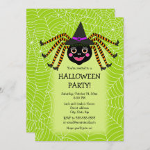 Spider-Hexe-Halloween-Party