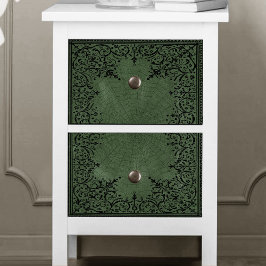 Spider Hexe | Sage Green Spiderweb Geblüht Seidenpapier