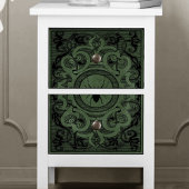 Spider Hexe | Sage Green Spiderweb Geblüht Seidenpapier