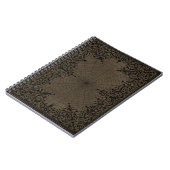 Spider Hexe | Süede Fantasy Spiderweb Geblüht Notizblock (Linke Seite)