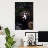Spider in Web 2 Poster (Heimbüro)