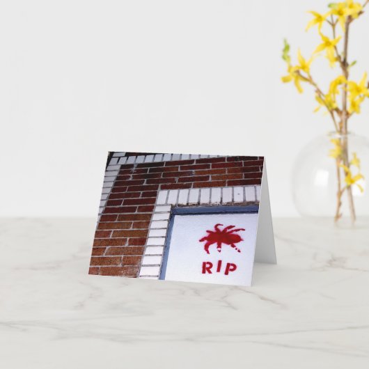 Spider Karte (Gelbe Blume)