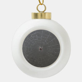 Spider Keramik Kugel-Ornament