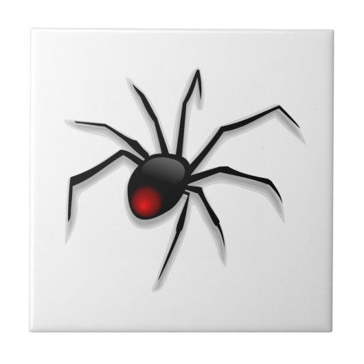 Spider Keramik Schwarzes Fenster - Farbe auswählen Fliese (Vorderseite)