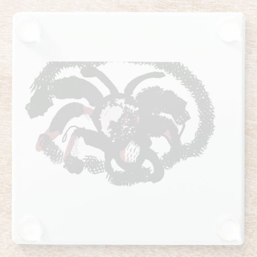 Spider latte joy glasuntersetzer (Rückseite)