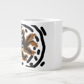 Spider Latte Liebe Jumbo-Tasse (Rechts)