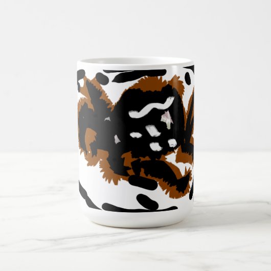 Spider Latte Liebe Kaffeetasse (Mittel)