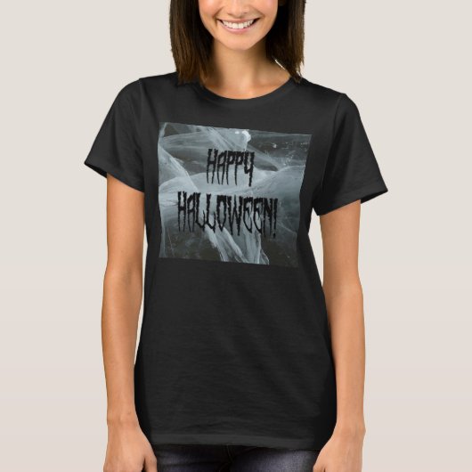 Spider Leg Halloween Eerie Background Ladys T-Shir T-Shirt (Vorderseite)