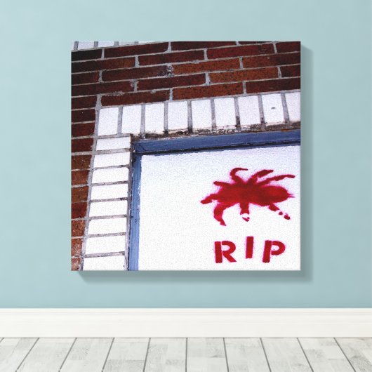 Spider Leinwanddruck (Insitu (Holzboden))