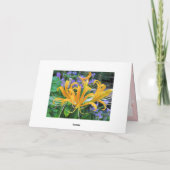 Spider Lily Karte (Rückseite)