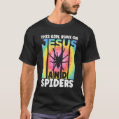Spider Lovers Niedlich Spider Apparel for Women an T-Shirt (Vorderseite)
