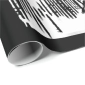 Spider Lovers Tangled Halloween Spider Web White Geschenkpapier (Rolleneckpunkt)
