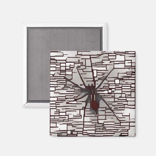 Spider Magnet (Vorderseite/Rückseite)
