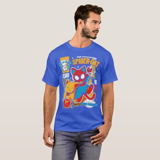 Spider Man Cat T-Shirt (Vorne ganz)
