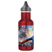Spider-Man Water Bottle – Marvel Superhero Sports Edelstahlflasche (Links)