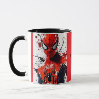 Spider-Man Watercolor Art Combo Tasse | Superheld