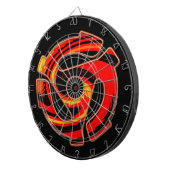 Spider mit 45 U/min Dartscheibe (Vorderseite rechts)