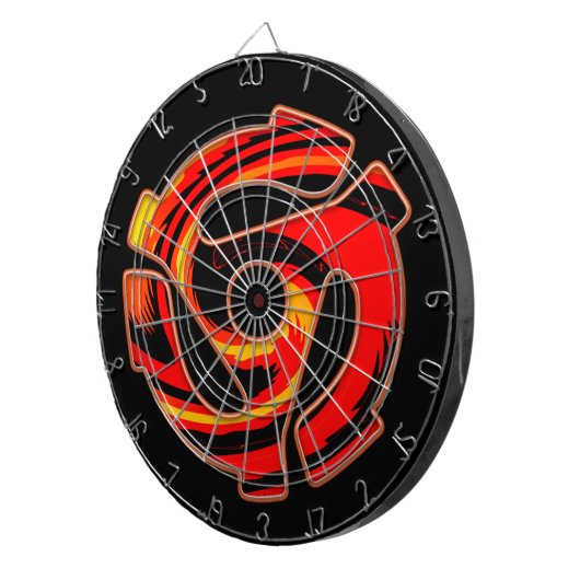 Spider mit 45 U/min Dartscheibe (Vorderseite rechts)