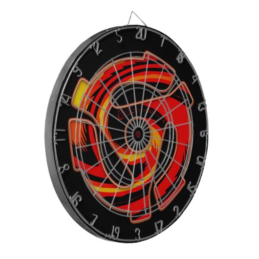 Spider mit 45 U/min Dartscheibe (Vorderseite Links)