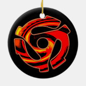 Spider mit 45 U/min Keramik Ornament (Hinten)