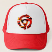 Spider mit 45 U/min Truckerkappe (Vorderseite)