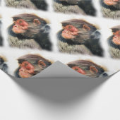 SPIDER MONKEY GESCHENKPAPIER (Ecke)