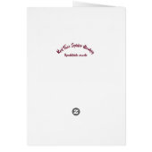 SPIDER MONKEY GREETINGS CARDS (Hinten)