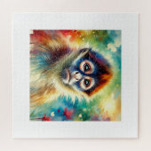 Spider Monkey Harmony 220824AREF117 - Watercolor Puzzle (Horizontal)