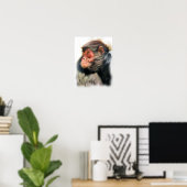 SPIDER MONKEY POSTER (Heimbüro)
