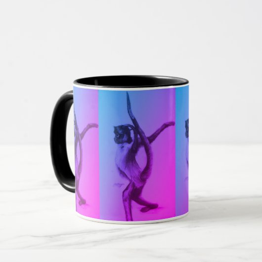 Spider Monkey-Tasse Tasse (Vorderseite Links)