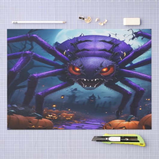 Spider Monster Tissue Seidenpapier (Handwerk)