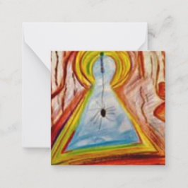Spider Note Card Mitteilungskarte
