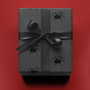 Spider on Gray   Geschenkpapier