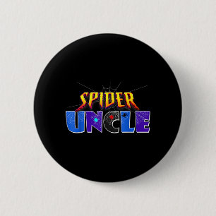 Spider Onkel Design Vatertag passende Familie Button