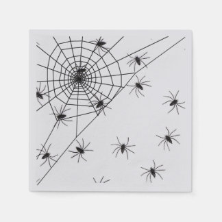 Spider Paper Napkin Serviette