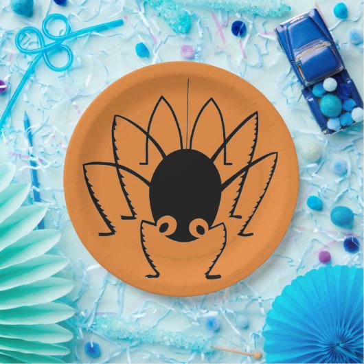 Spider Pappteller (Party)
